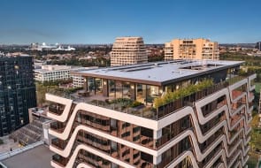 New Charsfield, St Kilda Road sky garden penthouse listed with $11 million hopes