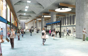 An overview of the projects in the vicinity of the new Parkville station