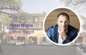 Discussing apartment design with Woods Bagot's Peter Miglis