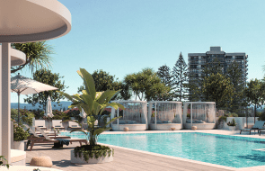 Two pools across the road from Surfers Paradise Beach: The extensive amenity driving buyers to Pacific One