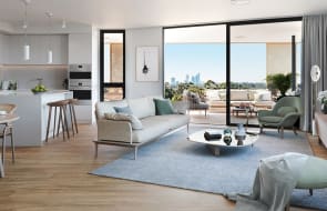 Shenton Quarter, Perth apartments offer abundant open plan living