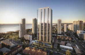 Sold out Signature, Broadbeach apartment development, tops out