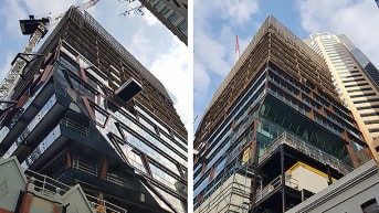Probuild Tops Out At 271 Spring Street Urban