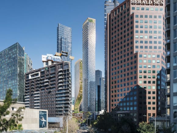 Southbank by Beulah. Image: UNS/Cox, Beulah City of Melbourne unanimously endorses Southbank by Beulah planning application
