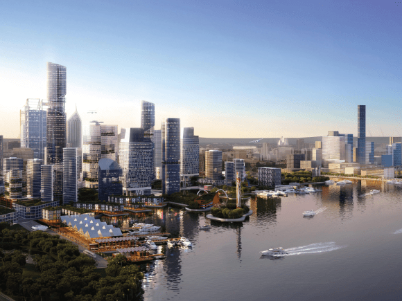 Future Perth vision. Credit: Urbis/Stephanie Keith Perth's 10 future tallest buildings
