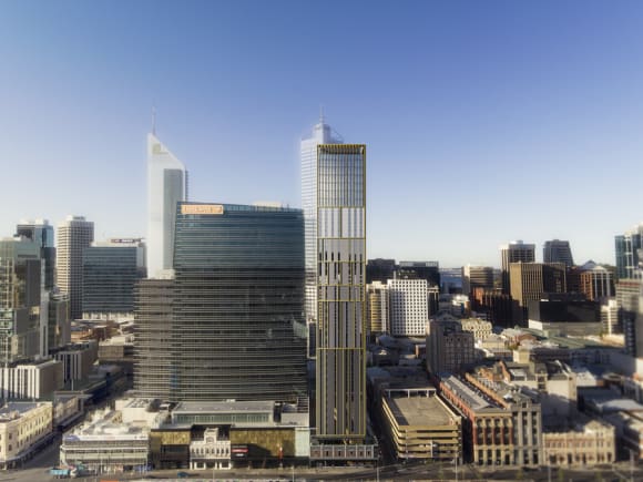 Credit: MJA Perth's 10 future tallest buildings