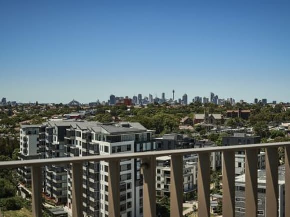 Skyline views on offer at Flour Mills. Image: Supplied Joint Venture partners celebrate Flour Mill of Summer Hill completion