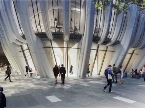 600 Collins Street base and plaza. Image: ZHA Apartments galore set to breathe new life into the western CBD