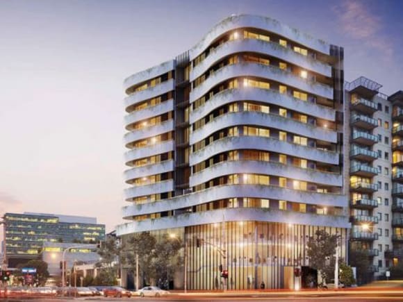 100 Park Street as was initially intended. Image: Rescom A problem South Melbourne site looks for new life