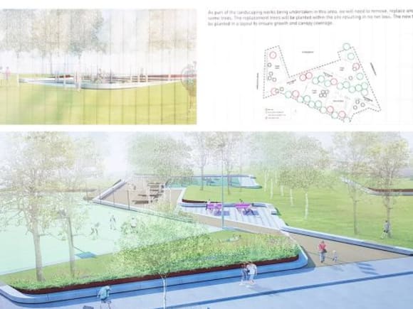 Public open space improvements are underway Docklands Places and Spaces, part four: Batmans Hill and Stadium