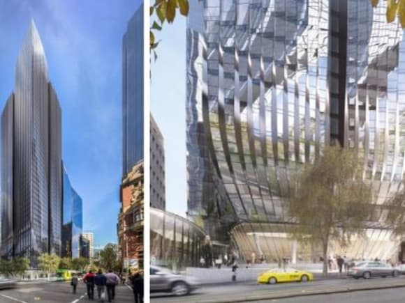 555 Collins Street. Images: Bates Smart Apartments galore set to breathe new life into the western CBD