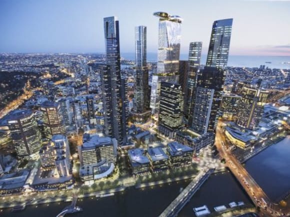 COOP Himmelb(l)au + Architectus' The Propeller City. Images: COOP Himmelb(l)au Southbank by Beulah designs revealed at Future Cities Symposium