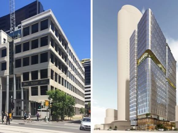 Before & after - 627 Chapel Street. Images: Melbourne Acquisition | COX Architecture The changing face of Chapel Street, South Yarra