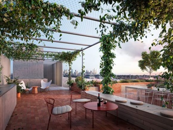 Balfe Parke Lane provides residents with a number of communal areas including a rooftop garden. Image: Local Peoples Balfe Park Lane adds to KTA's growing housing portfolio