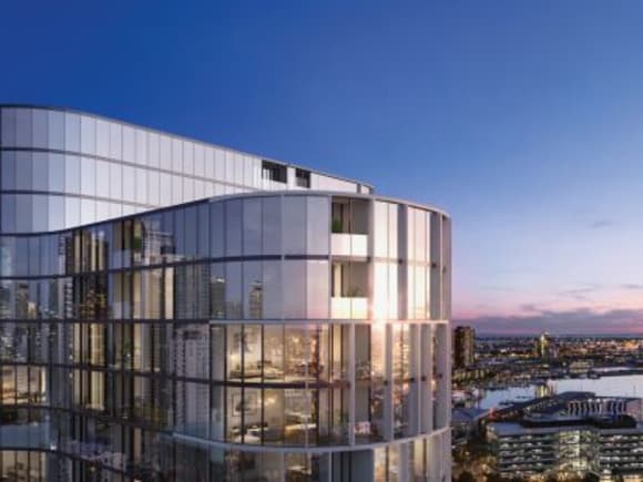 Aerial view of the intended project. Image: melbournevillage.com.au Melbourne Village to become West Melbourne's next big apartment project