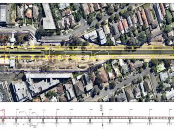 Elevated structure diagram around Carnegie - Level Crossing Removal Authority The South Yarra station circus: old and new hoops to jump through