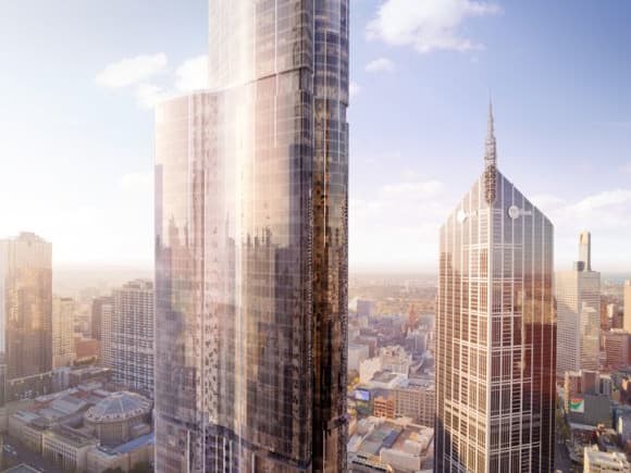 Aurora Melbourne Central. Image courtesy Elenberg Fraser Probuild crown their workbook with Aurora Melbourne Central