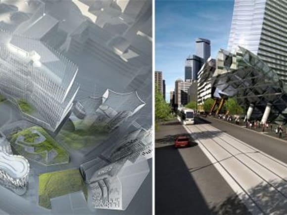 Images © Hassell Studio and ARM Architecture Batman's Hill leaves much to be desired
