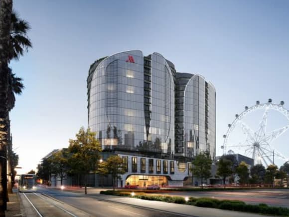 Street level perspective. Image: Capital Alliance Capital Alliance and DKO Architecture showcase Docklands and prepare Fishermans Bend