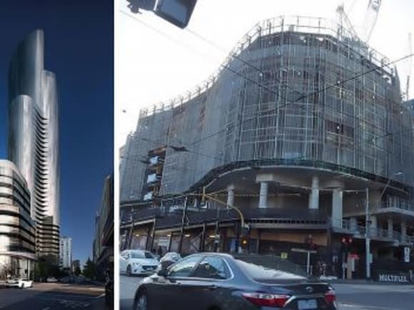 Capitol Grand beginning to make its mark on the corner of Chapel St and Toorak Rd. Images: Bates Smart | Urban member redden The changing face of Chapel Street, South Yarra
