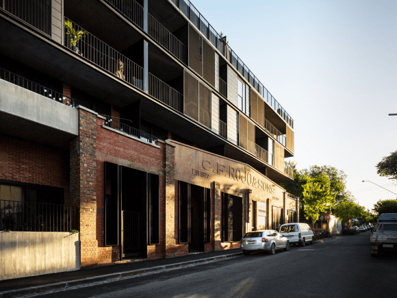 CF Row in Fitzroy. Image: Woods Bagot Discussing apartment design with Woods Bagot's Peter Miglis