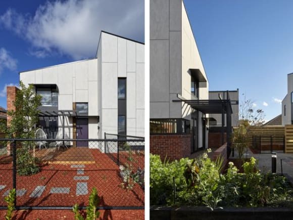 Clyde Mews employs recycled materials where possible. Images: Supplied Six Degrees and Excelon combine for Clyde Mews
