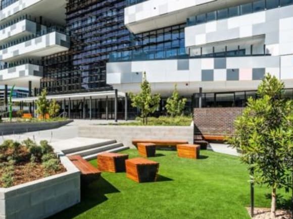 South Melbourne Primary School's ‘civic plaza’. Image: Chris Matterson via foreground.com.au Montague Community Park on track for Spring completion