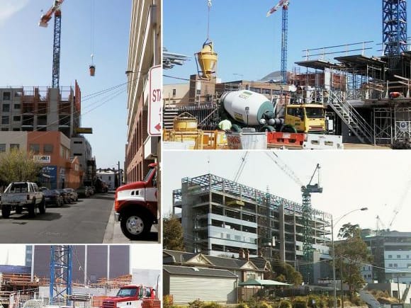 Construction images of 2004 Melbourne under construction > April 2004