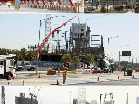 Construction images of 2004 Melbourne under construction > April 2004