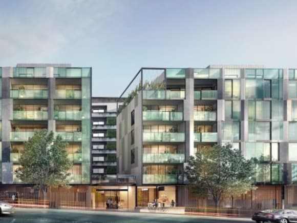 Buchan Group's rendered 133 Rosslyn Street West Melbourne's development scene as fluid as ever