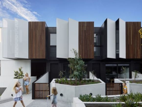122 Roseneath Street exterior. Credit: Fieldwork Approval granted for Balaclava’s latest townhome development