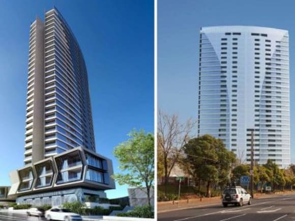 Epsom Road Indicative Development Concept. Image courtesy Woods Bagot Horses for courses: Greenland Group's Flemington Life in detail