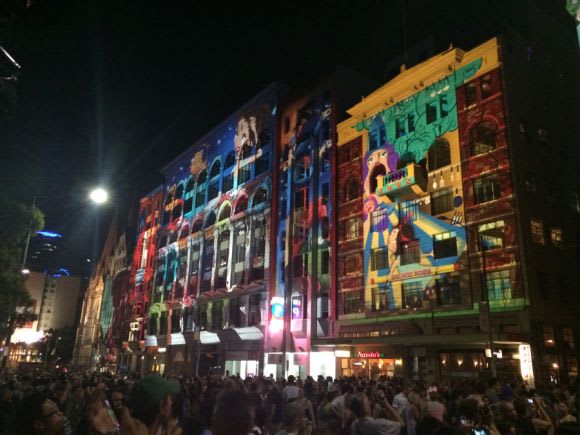 Flinders Street Wonderland White Night 2015
