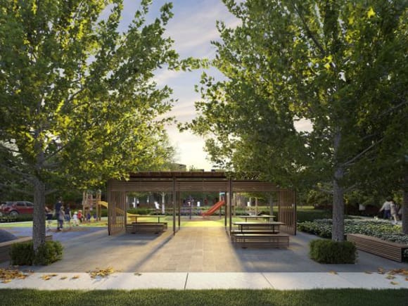 Jackson Green Park Playground. © Cedar Woods Cedar Woods receives approval for Jackson Green, Clayton South