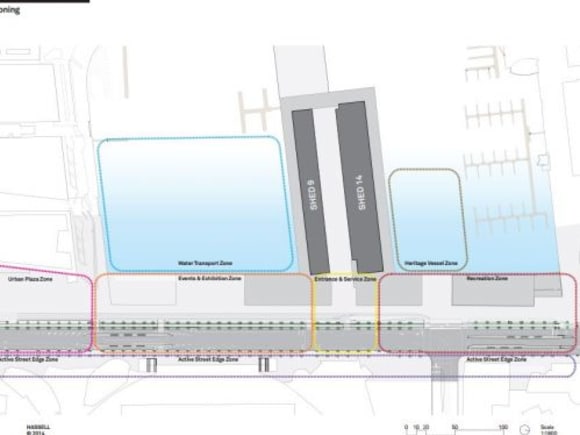 Harbour Esplanade Master Plan Overview. Image: Hassell Etihad Stadium's redevelopment to improve links to CBD and Victoria Harbour
