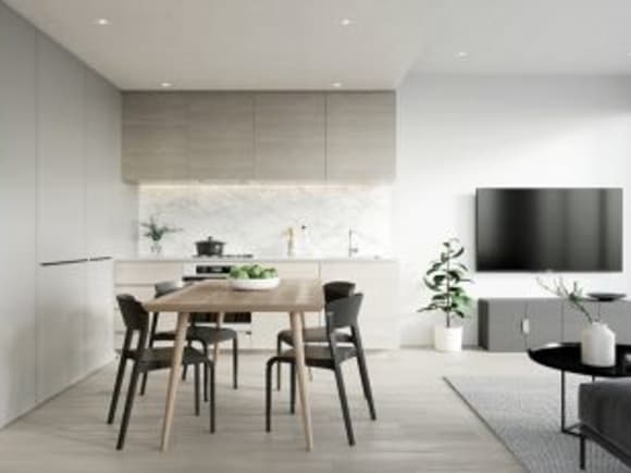 The interiors of Lincoln Apartments. Image: Cedar Woods Cedar Woods announces new apartments for Williams Landing