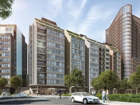 Ground level perspective. Image: Smart Design studio / CO-AP Mirvac's 0 million Zetland development hits planning