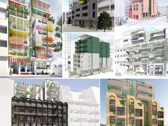 The seven buildings that constitute Nightingale Village Nightingale's magnificent seven on show for the first time