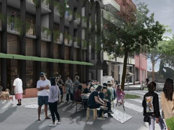 Separate buildings with a common street level purpose Nightingale's magnificent seven on show for the first time