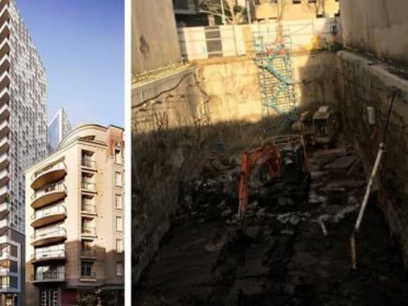 Site works are currently underway at Esque. Images: Valeo Construction | Mark Baljak The changing face of Chapel Street, South Yarra