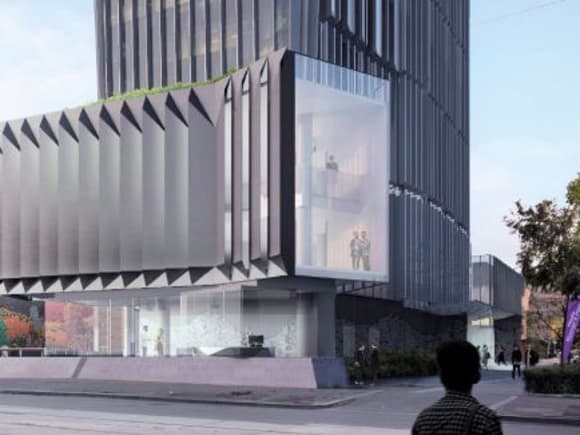 Lower levels as envisaged from Sturt Street. Image courtesy Hayball The best of intentions: 135 Sturt Street, Southbank