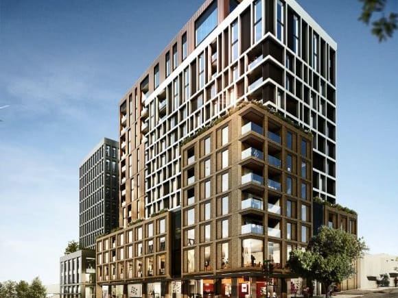 Street level perspective. Image: Franze Developments Approval granted for a major 0 million Geelong development