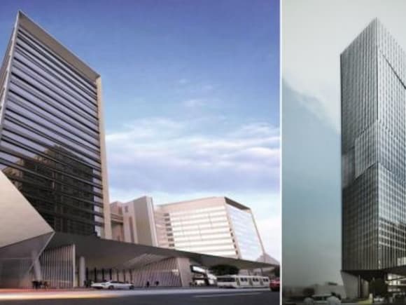 311 Spencer Street old and new? Image ourtesy Skyrise85 via Ozscrapers Could 311 Spencer Street become one of Melbourne's tallest office towers?