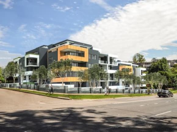 Carlingford Road is typical of the suburb's growing density. Image: Favor Design Merc Capital adds to Carlingford's apartment popularity