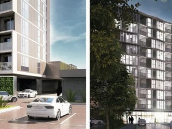 Rothelowman's generated renderings for 1 Comben Drive. Burbank advances plans for Werribee's Riverbend site