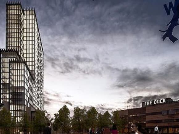 Lend Lease's latest Docklands offering. Image courtesy The Australian Six premier residential developments jostle for the spotlight