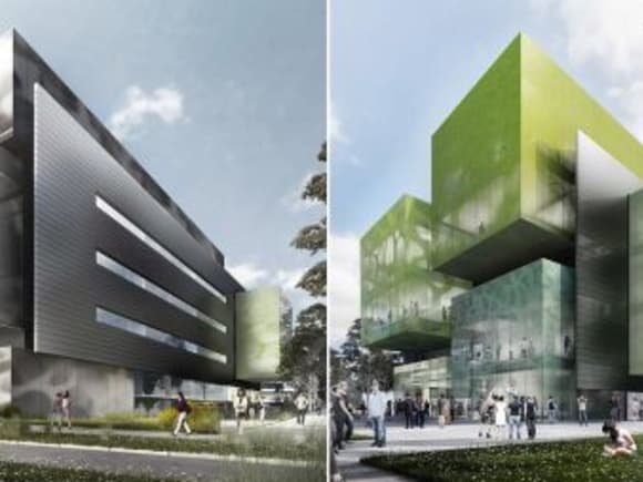 The new Monash Biomedical Learning and Teaching Building. Images: DCM Monash Clayton facilitates another grand design gesture