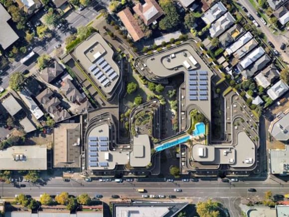 Hawthorn Park's size on show. Planning image: Rothelowman Boroondara's largest project rolls into construction