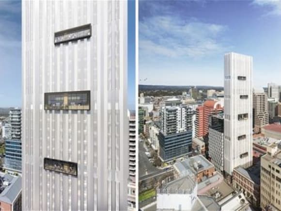Adelaide's new tallest syudent accommodation building? Image: Hines Property Adelaide primed for two telling new developments