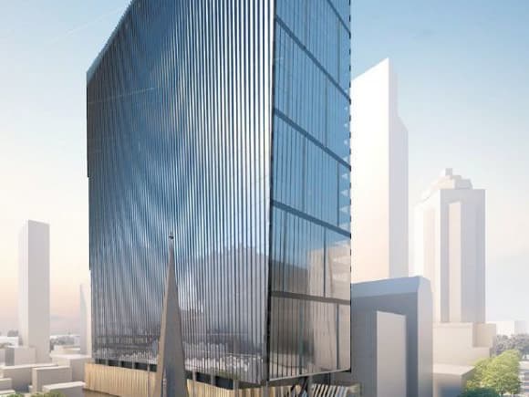 Artist's impression of the new commercial building. Image courtesy Cox Architecture Wesley Place seeks to bring new life to Lonsdale Street